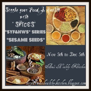 SYF&HWS - Sesame Seeds